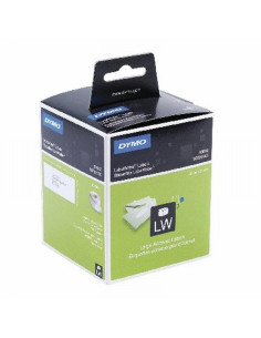 ETIQUETA ADHESIVA DYMO 99012 -TAMAÑO 89X36 MM LABELWRITER 260 ETIQUETAS POR ROLLO CAJA DE 2 ROLLOS (S0722400)