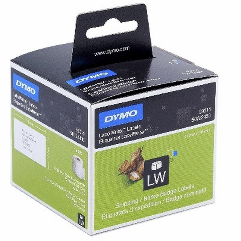 ETIQUETA ADHESIVA DYMO 99014 -TAMAÑO 101X54 MM PARA IMPRESORA LABELWRITER 220 ETIQUETAS POR ROLLO USO DIRECCIONES CAJA DE 1