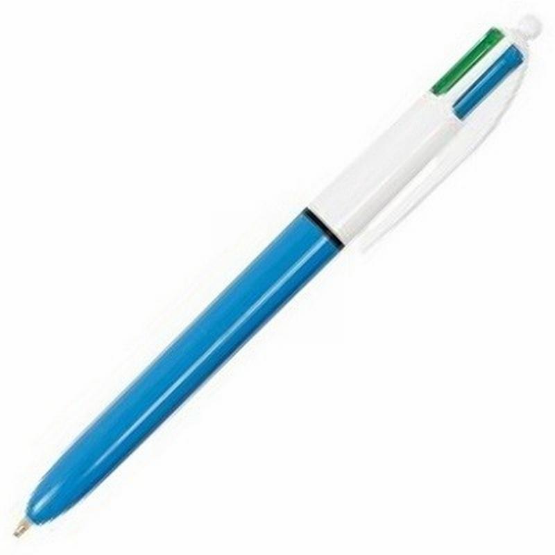 BOLIGRAFO BIC 4 COLORES CLASSIC MEDIUM PLASTICO PUNTA MEDIA (982866) - BOLI.BIC 4 COLORES CLASSIC MEDIUM