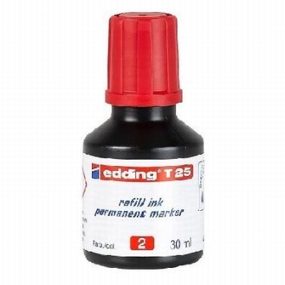 TINTA ROTULADOR EDDING T-25 ROJA BOTE 30 ML (T25-02) DE...