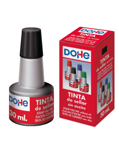 TINTA DOHE PARA SELLAR 30ML NEGRA (79537) - TINTA TAMPON NG ADVENDI
