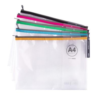 BOLSA MULTIUSOS APLI MALLA DIN A4 CON CREMALLERA 355X255...