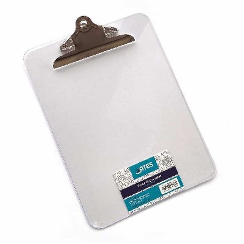 CARPETA ARTES CON PINZA JUMBO SUPERIOR FOLIO PLASTICO TRANSPARENTE (8696) - CARP.PORTADOC.PASTA DURA TRANSPARENTE*