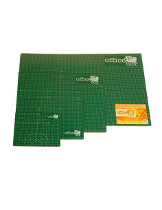 PLANCHA PARA CORTE ARTES DIN A5 2 MM GROSOR 150X220 MM. COLOR VERDE (7500) - CUTTER PLANCHA 17*23 A5