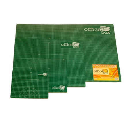PLANCHA PARA CORTE ARTES DIN A5 2 MM GROSOR 150X220 MM. COLOR VERDE (7500) - CUTTER PLANCHA 17*23 A5
