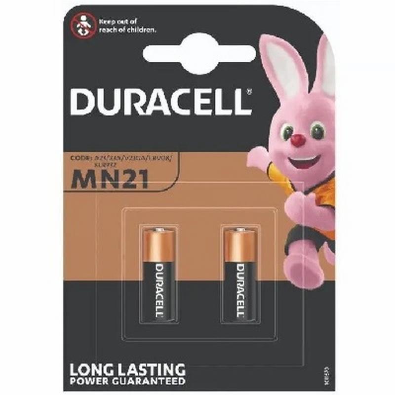 PILA DURACELL ALCALINA MANDO MN21 BLISTER 2 UNIDADES (940283) - PILA ALCALINA MANDO MN21 12V CJ2 940283