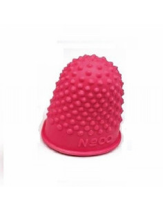 DEDILES DE GOMA Nº00 16MM. - DEDIL 16MM.N.00 ROSA