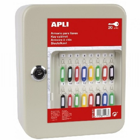 ARMARIO APLI METALICO 20 PORTA LLAVES (17137) - ARMARIO 20 LLAVES