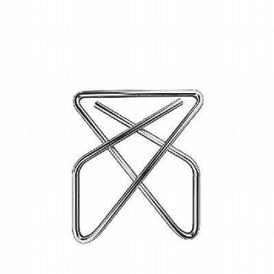 CLIPS MARIPOSA APLI GALVANIZADO 40 MM NUMERO 10 CAJA DE...