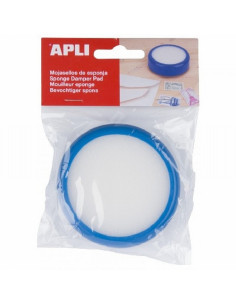 ESPONJA MOJASELLOS APLI 84 X 23 MM (17193) - ESPONJERO APLI PQÑO AZUL