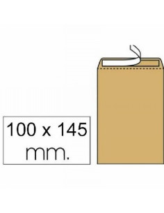 BOLSA 100x145 KRAFT CAJA 1000 UD. SALARIOS TIRA SILICONA (K2) - BOL.KF.100*145