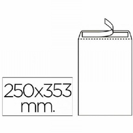 BOLSA SAM 250x353 BLANCA TIRA SILICONA (A-12) DE SAM - BOL.ADH.BL.250*353 A12