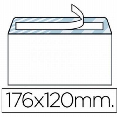 SOBRE SAM BLANCO COMERCIAL 120x176 MM. OPEN SYSTEM TIRA...