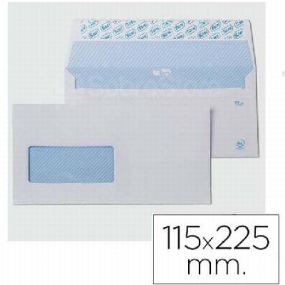 SOBRE SAM BLANCO AMERICANO 115x225 MM. OPEN SYSTEM TIRA...