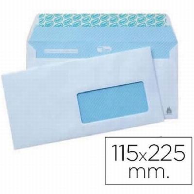 SOBRE SAM BLANCO AMERICANO 115x225 MM. OPEN SYSTEM TIRA...