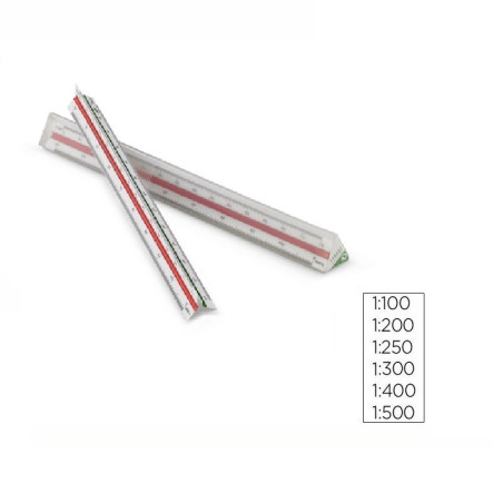 ESCALIMETRO B FAIBO (275E) - ESCALIMETRO ESCALA B 30CM FAIBO