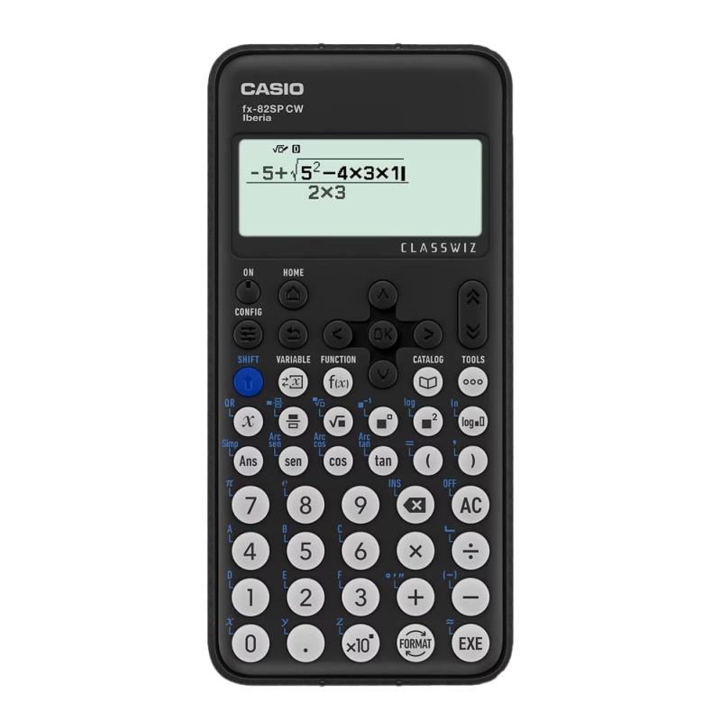 CALCULADORA CIENTIFICA CASIO 10+2 DIGITOS FX-82 SP CW DE CASIO - CALC.CASIO CIENT.300FUN FX82SPCW