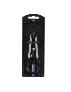 COMPAS FABER-CASTELL DE AJUSTE RAPIDO (32722-8  174035) - COMPAS ARTICULADO C/ADAPTADOR FABER 32722-8