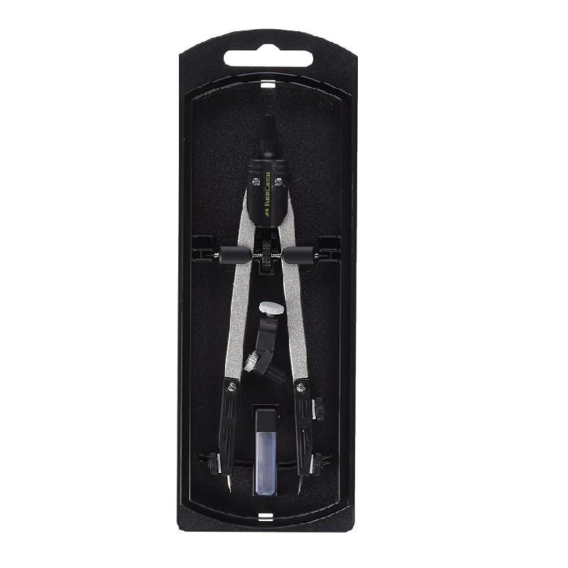 COMPAS FABER-CASTELL DE AJUSTE RAPIDO (32722-8  174035) - COMPAS ARTICULADO C/ADAPTADOR FABER 32722-8