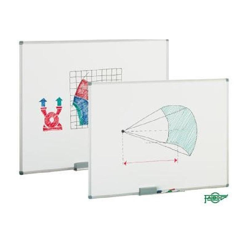 PIZARRA BLANCA FAIBO 90X120 CM. MARCO DE ALUMINIO (800-11) - PIZARRA BLANCA 90*120 ALUMINIO