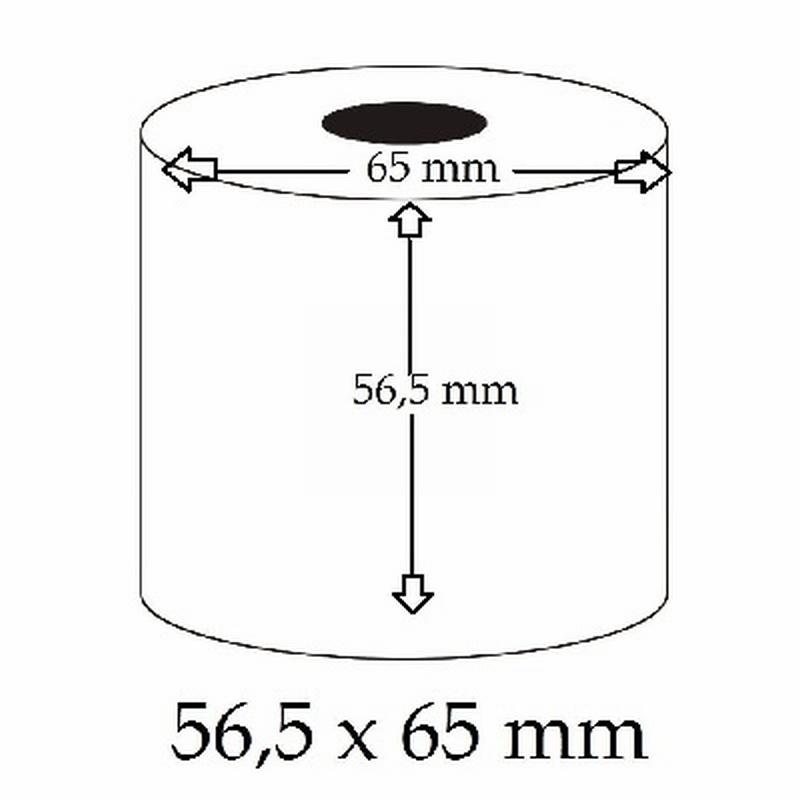 ROLLO KORES PAPEL ELECTRA 56,5X65X12 MM PARA REGISTRADORAS (66605500) DE KORES - PAP.CALCU.56,5*65 ELECTRA ROLL