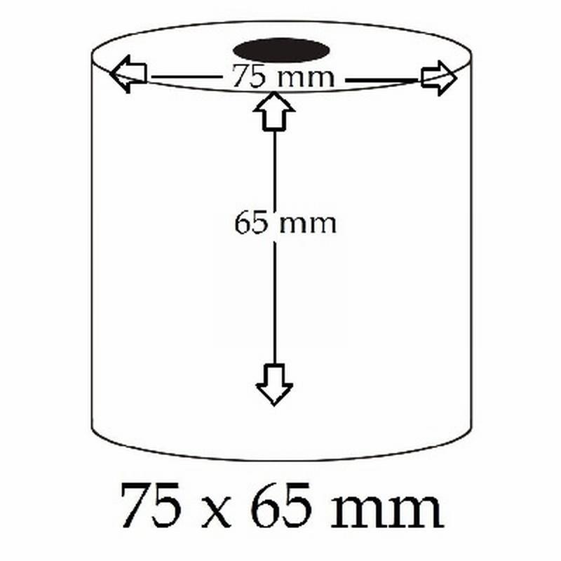 ROLLO KORES PAPEL ELECTRA 75X65X12 MM PARA REGISTRADORAS (66621500) DE KORES - PAP.CALCU.75*65 ELECTRA ROLLO