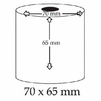 ROLLO FABRISA PAPEL ELECTRA 70X65X12 MM PARA...
