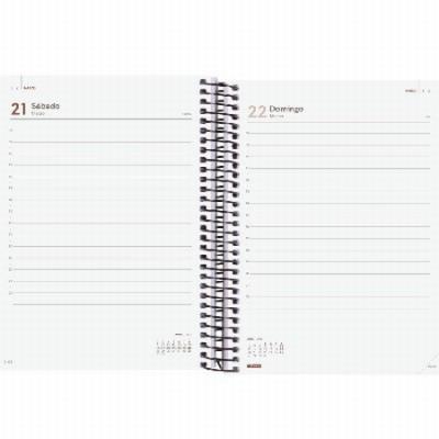 AGENDA ANUAL FINOCAM 2026 ESPIRAL OPAQUE E10 DIA PAGINA...