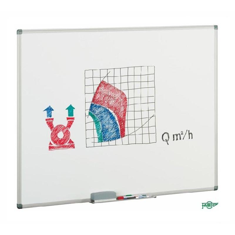 PIZARRA BLANCA FAIBO 122X150 CM. MARCO DE ALUMINIO (11-4) - PIZARRA BLANCA 122*150 ALUMINIO