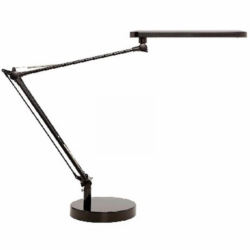 LAMPARA UNILUX MAMBO LED 5,6W DOBLE BRAZO ARTICULADO ABS Y ALUMINIO BASE 19 CM DIAMETRO (400033683) (400033684) DE UNILUX