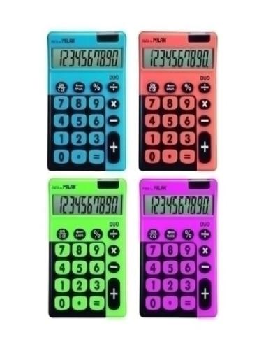 CALCULADORA SOBREMESA MILAN DUO 10 DIGITOS (159906) DE MILAN - CALC.MILAN 10 DIGITOS