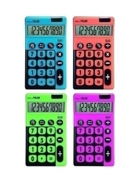 CALCULADORA SOBREMESA MILAN DUO 10 DIGITOS (159906) DE MILAN - CALC.MILAN TOUCH DUO 10DIG