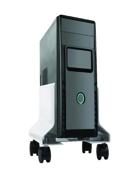 SOPORTE METALICO FELLOWES PARA CPU CON RUEDAS (9169201) DE FELLOWES - BASE CPU METALICA CON RUEDAS