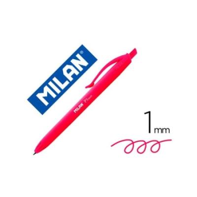 BOLIGRAFO MILAN P1 RETRACTIL 1 MM TOUCH ROJO (176512925)...