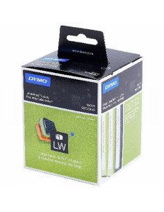 ETIQUETA ADHESIVA DYMO 99019 -TAMAÑO 190X59 MM LABELWRITER 110 ETIQUETAS POR ROLLO CAJA DE 1 ROLLO (S0722480)