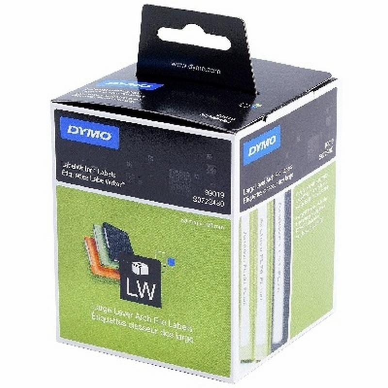 ETIQUETA ADHESIVA DYMO 99019 -TAMAÑO 190X59 MM LABELWRITER 110 ETIQUETAS POR ROLLO CAJA DE 1 ROLLO (S0722480)