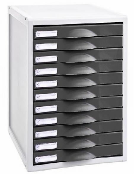 MODULO ARCHISYSTEM DE ARCHIVO 2000 DE 11 CAJONES GRIS (8211C GS) O ANTRACITA (8211C GF) DE ARCHIVO 2000