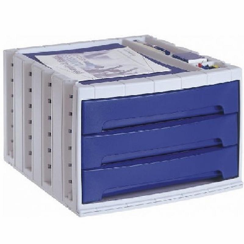 MODULO DE 3 CAJONES ARCHIVOTEC  ESTRUCTURA...