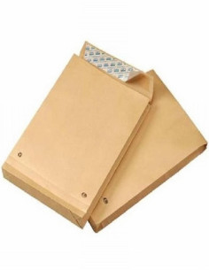 BOLSA SAM 260x330 KRAFT TIRA SILICONA FUELLE 3 CENTIMETOS (KF-260-30) - BOL.ADH.KF.260*330 FUELLE 3CM