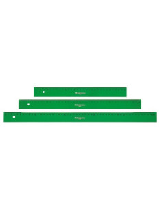REGLA FABER CASTELL 30 CM PLASTICO VERDE (813) DE FABER CASTELL - REGLA 30CM.VE.FABER 813N