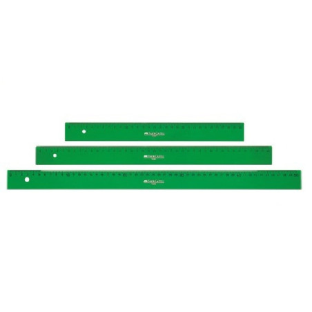 REGLA FABER CASTELL 50 CM PLASTICO VERDE (815) DE FABER CASTELL - REGLA 50CM.VE.FABER 815N