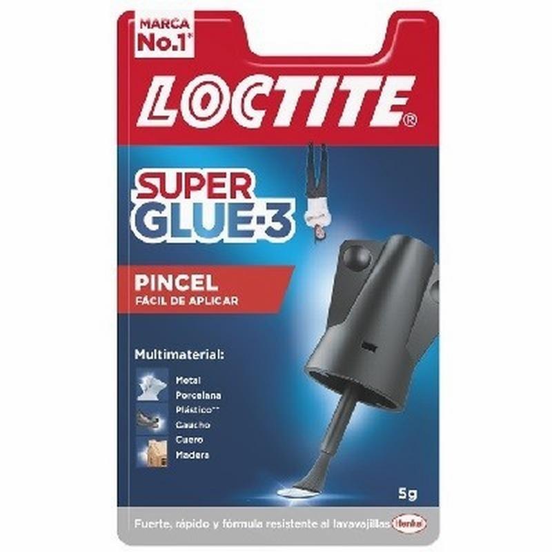 PEGAMENTO LOCTITE 5 GR APLICADOR DE PINCEL ADHESIVO INSTANTANEO (2640969) DE HENKEL - PEG.LOCTITE GLUE-3  5GR.C/PINCEL