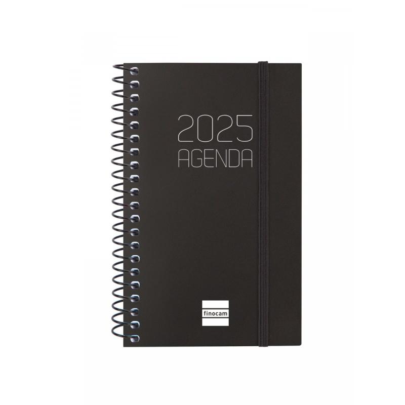 AGENDA ANUAL FINOCAM 2025 ESPIRAL OPAQUE E40 DIA PAGINA 210x297 MM. (742921025) (742926025) - AGEND.ESPIRAL A4 E40 D/PG FINOCAM