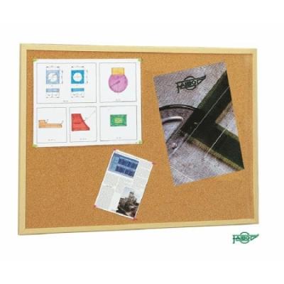 TABLERO DE CORCHO FAIBO 90X60 CM MARCO DE MADERA (607-3)...
