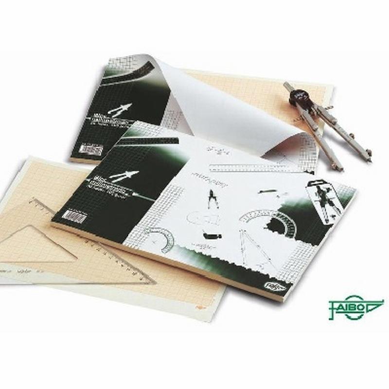 PAPEL FAIBO MILIMETRADO A4 GRAMAJE 100 GRS/M2 UNIDAD (906-A4) - PAP.MILIM.A4 50H.EXAKTOR