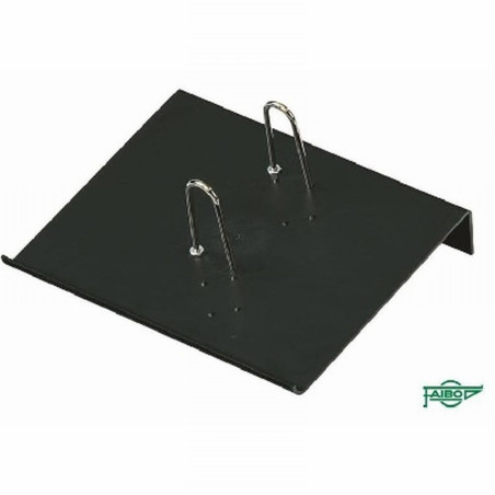 PORTACALENDARIO PLASTICO FAIBO PARA BLOC BUFETE 100% RECICLABLE COLOR NEGRO 160X33X190 MM (98-02) - PORTACALEND.PLASTICO NG