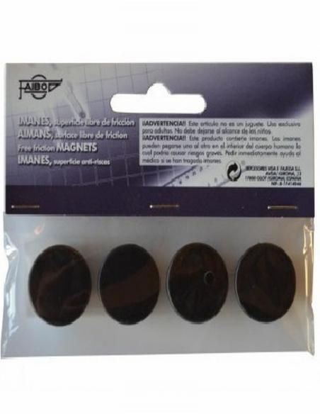 IMANES FAIBO Ø 20MM BOLSA DE 4 UNIDADES (60-20) - IMANES REDONDOS 20 MM.BOLSA 4UN.
