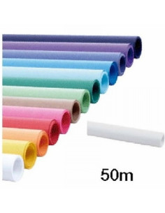 PAPEL CONTINUO FABRISA BLANCO ROLLO 1X50 METROS (15760) - PAP.EMBALAJE 100CM*50M. BL