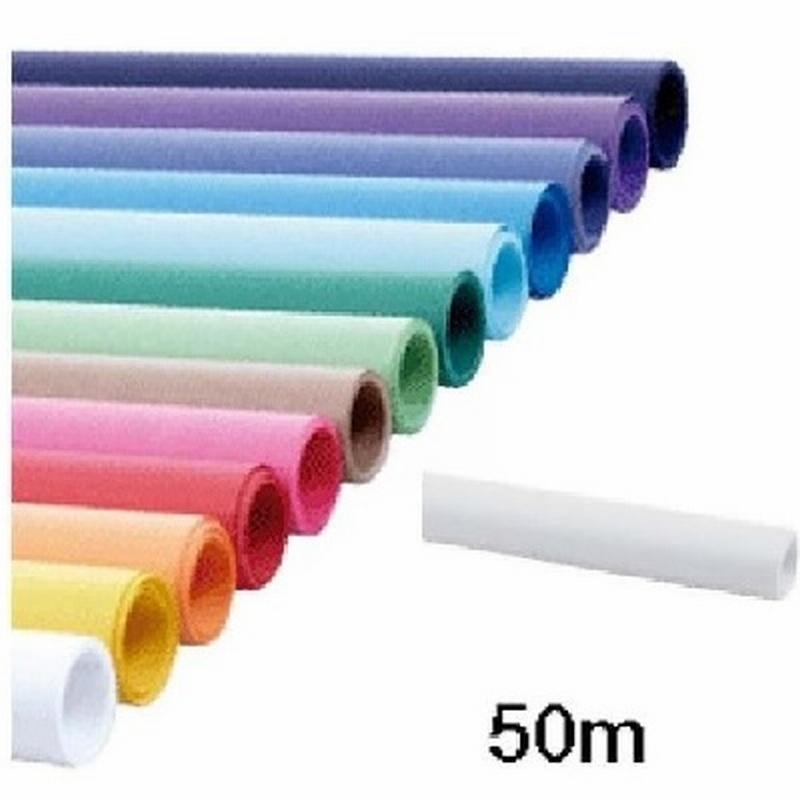 PAPEL CONTINUO FABRISA BLANCO ROLLO 1X50 METROS (15760) - PAP.EMBALAJE 100CM*50M. BL