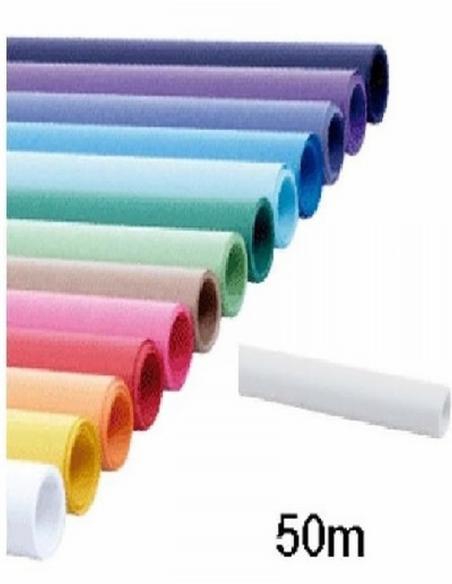 PAPEL CONTINUO FABRISA BLANCO ROLLO 1X50 METROS (15760) - PAP.EMBALAJE 100CM*50M. BL